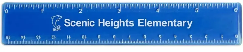 6" Plastic Ruler — view 7