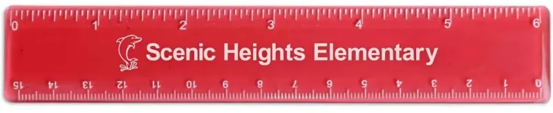6" Plastic Ruler — view 9