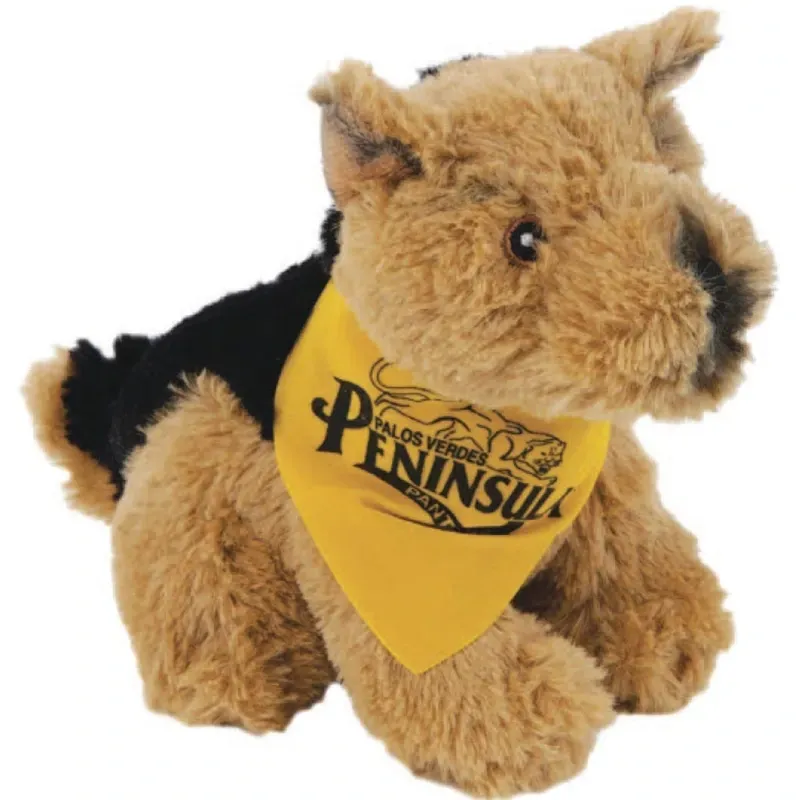 Realistic German Shepherd Stuffed Animal - 6"