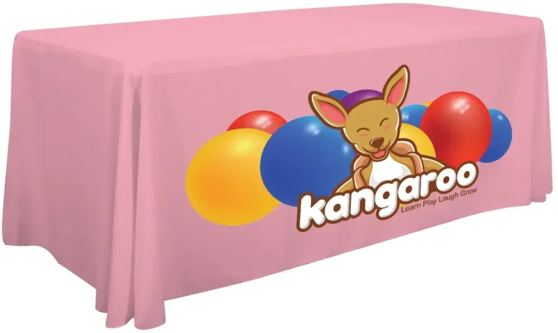 6' Standard Table Throw (Full-Color Front Only) — view 13