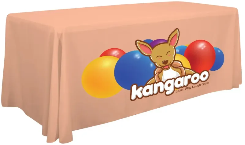 6' Standard Table Throw (Full-Color Front Only) — view 25