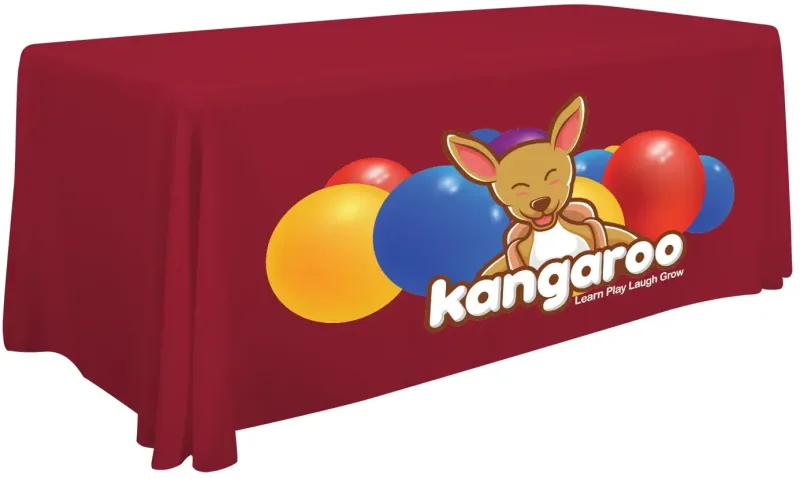 6' Standard Table Throw (Full-Color Front Only) — view 27