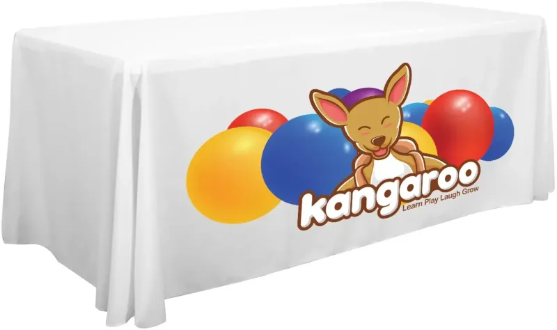 6' Standard Table Throw (Full-Color Front Only) — view 30
