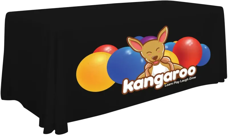 6' Standard Table Throw (Full-Color Front Only) — view 6