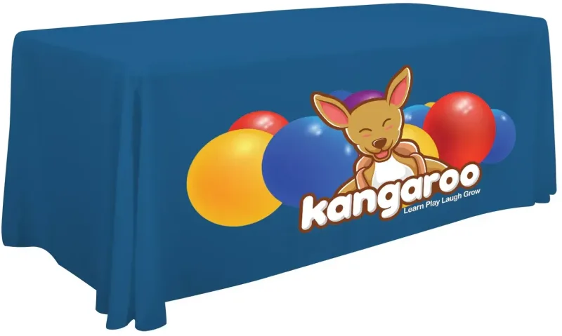 6' Standard Table Throw (Full-Color Front Only) — view 7