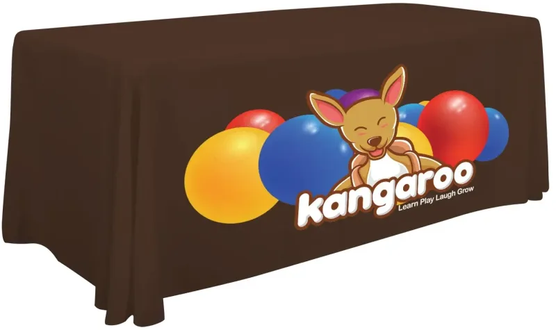 6' Standard Table Throw (Full-Color Front Only) — view 8