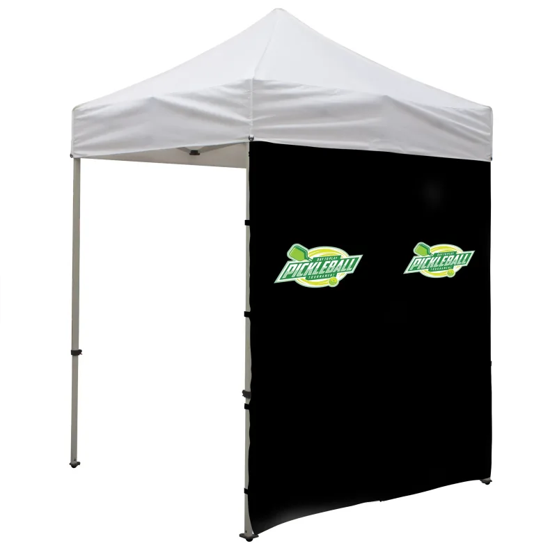 6' Tent Full Wall with Middle Zipper (Full-Color Imprint) — view 2