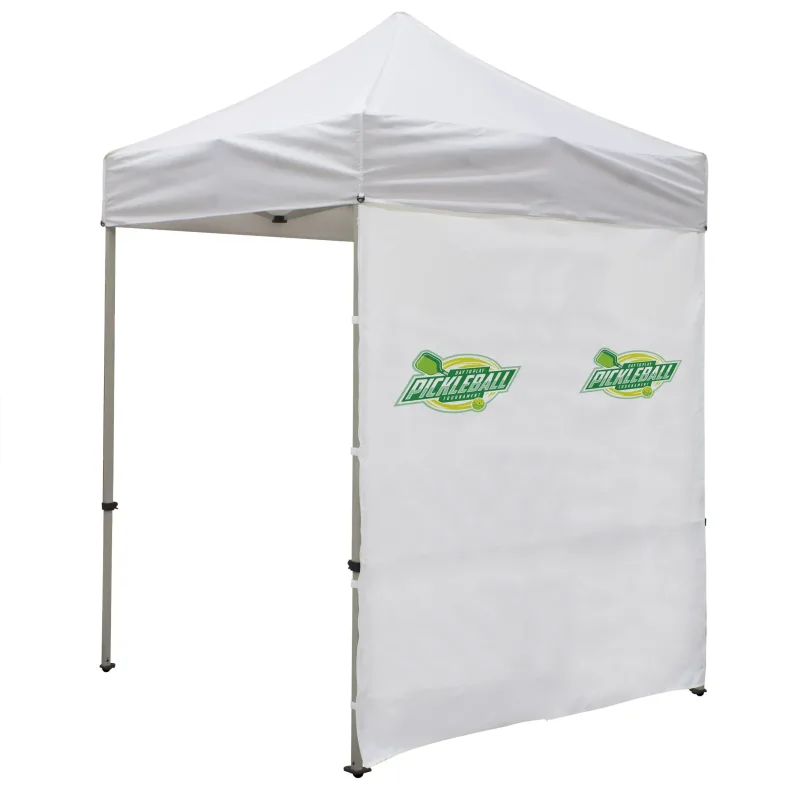 6' Tent Full Wall with Middle Zipper (Full-Color Imprint) — view 3