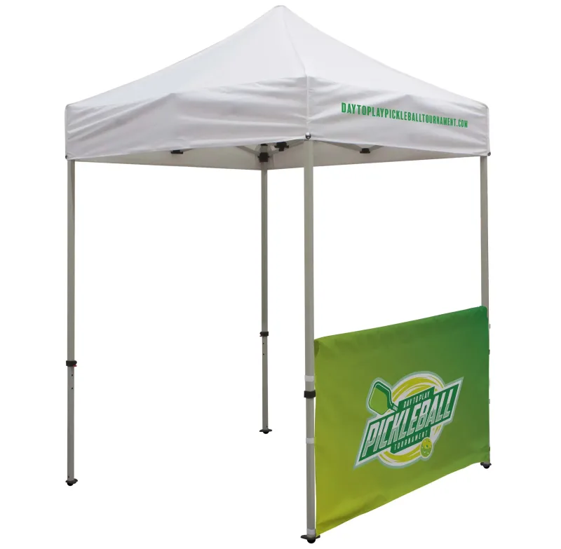 6' Tent Half Wall (Dye Sublimated, Single-Sided) — view 2
