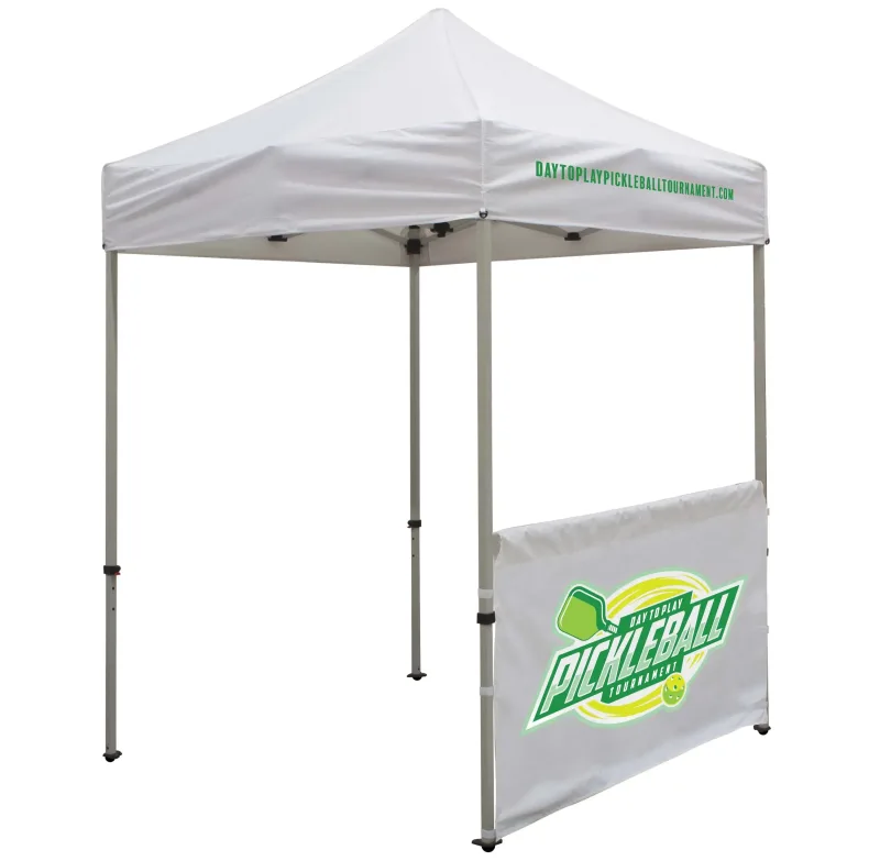 6' Tent Half Wall (Full-Color Imprint) — view 4