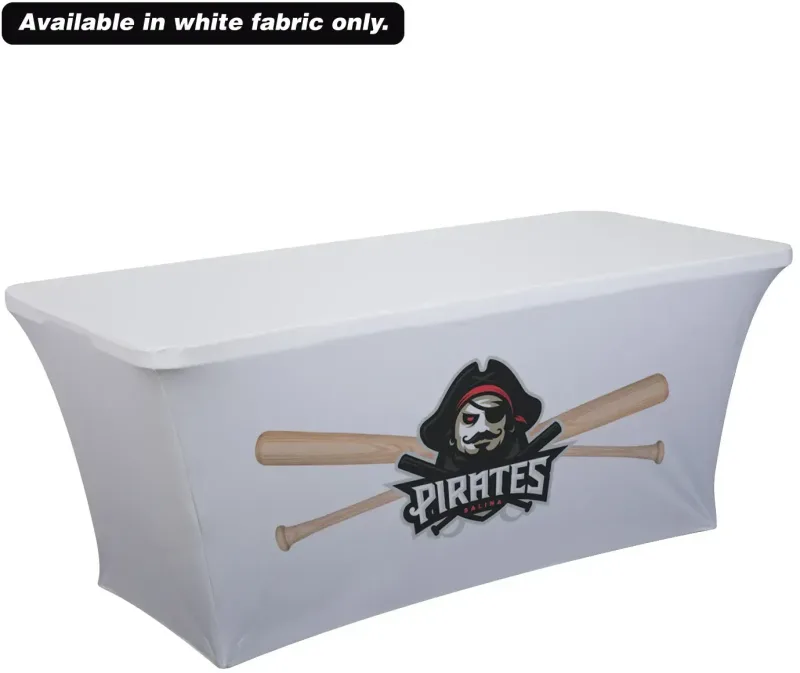 6' UltraFit Classic Table Throw (Full-Color Front Only) — view 4