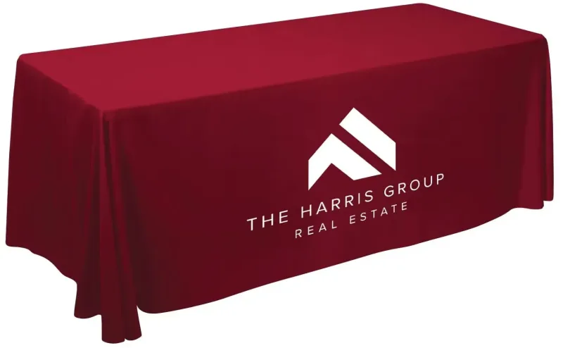 6' Value Lite Table Throw (White Imprint, 1 Location) — view 3