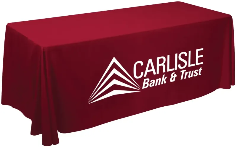 6' Value Lite Table Throw (White Imprint, 1 Location) — view 7