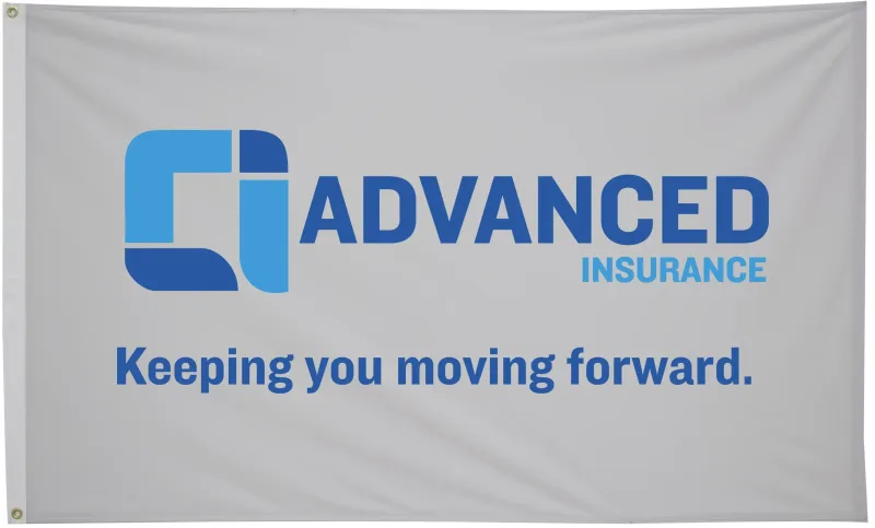 6' x 10' Nylon Flag Single-Sided — view 5