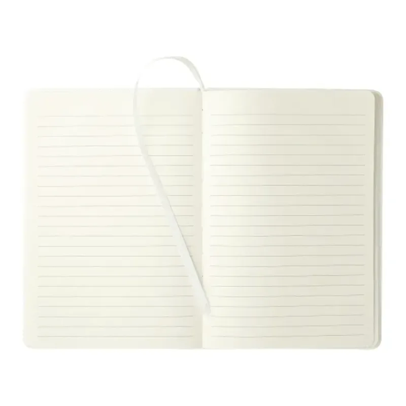 Personalized Moda Notebook with Pen Loop - 6" x 8" — view 5