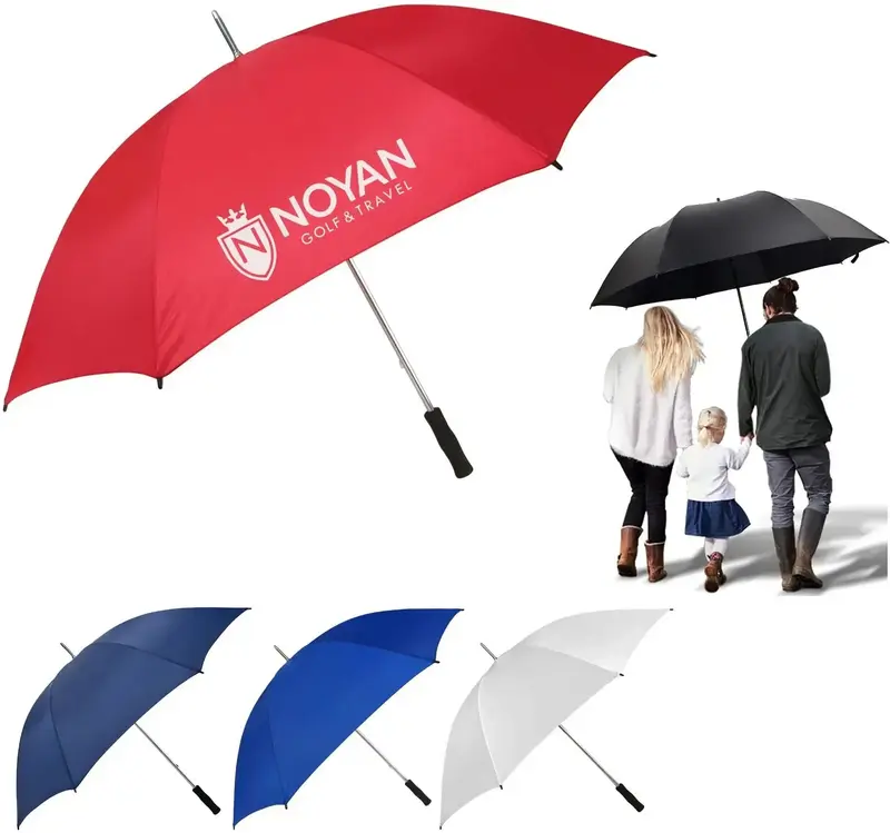 Custom Logo Windproof Umbrella - 60"