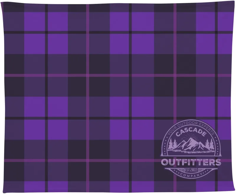 60" x 80" Fleece Blanket Dye Sub — view 2