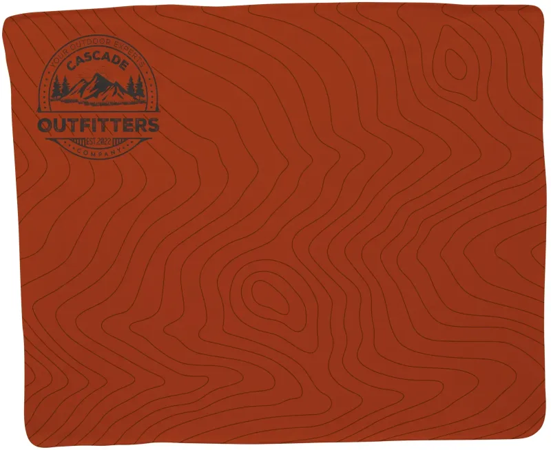 60" x 80" Sherpa Blanket Dye Sub — view 4