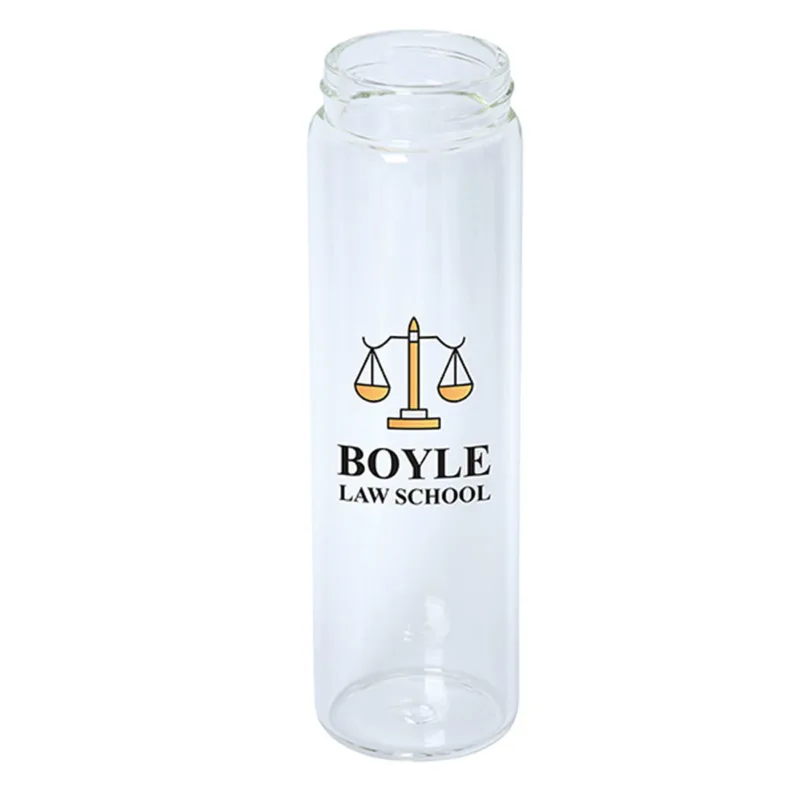 600 Ml. (20 Fl. Oz.) Glass Water Bottle — view 5