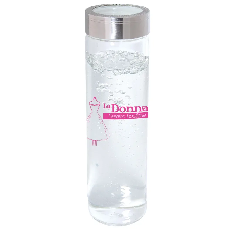 600 Ml. (20 Fl. Oz.) Single Wall Borosilicate Glass Bottle — view 4