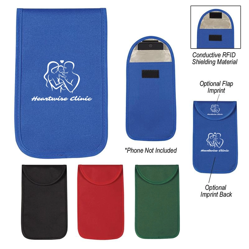 600D Notification Blocker Polyester Pouch