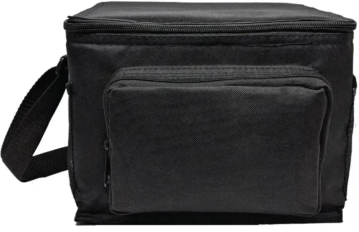 Custom 6-Pack Cooler with Side Pockets & Pouch — view 2