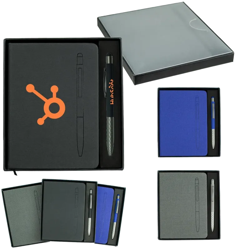 Executive Notebook Set with Metal Pen — view 2