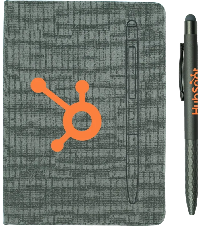 Executive Notebook Set with Metal Pen — view 3