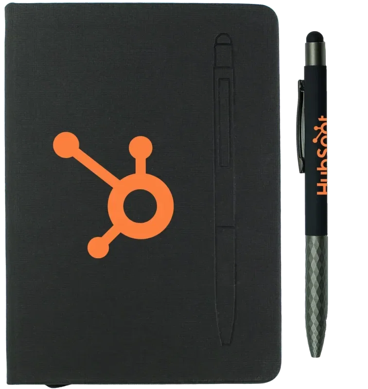 Executive Notebook Set with Metal Pen — view 4
