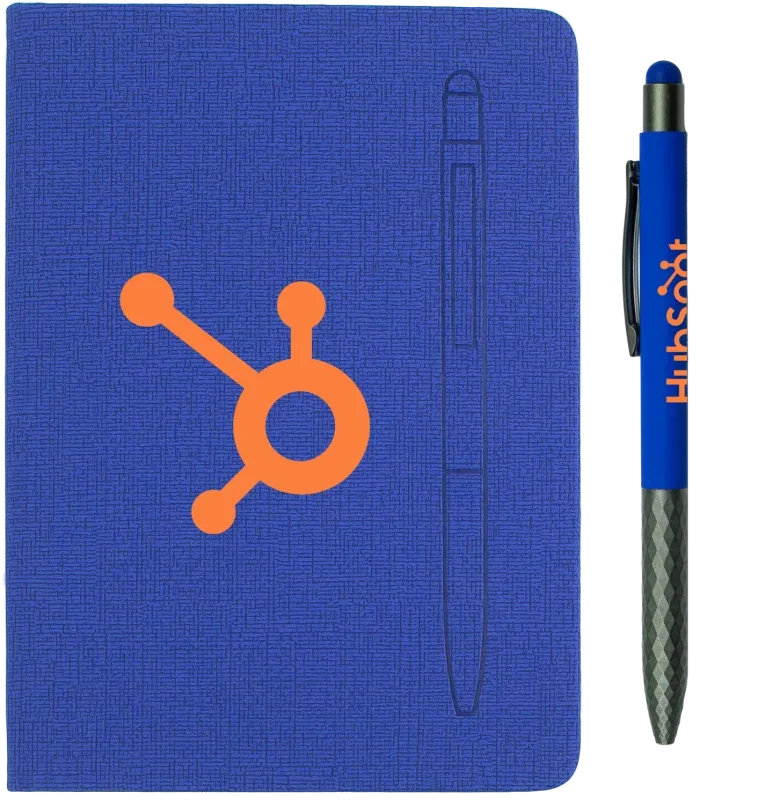 Executive Notebook Set with Metal Pen — view 5