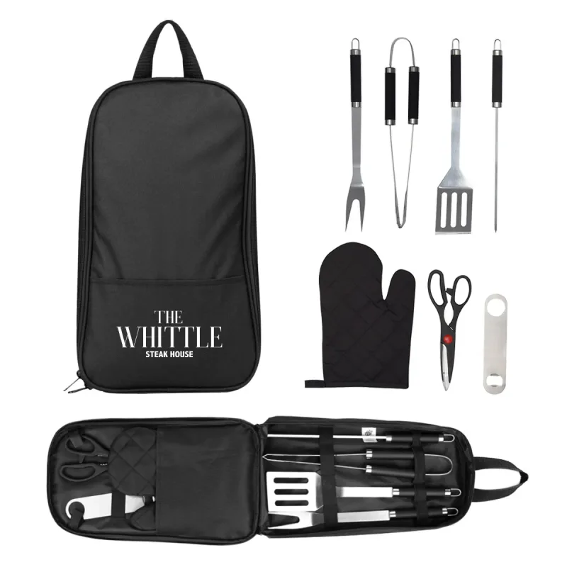 7-Piece Pit Master BBQ Set In Carrying Case — view 3