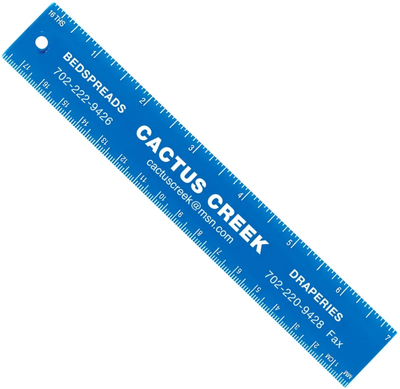 Personalized Plastic Ruler - 7-Inch — view 12