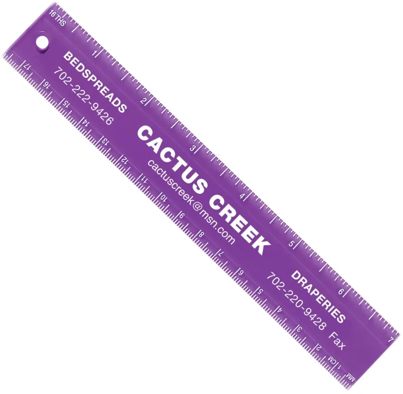 Personalized Plastic Ruler - 7-Inch — view 2
