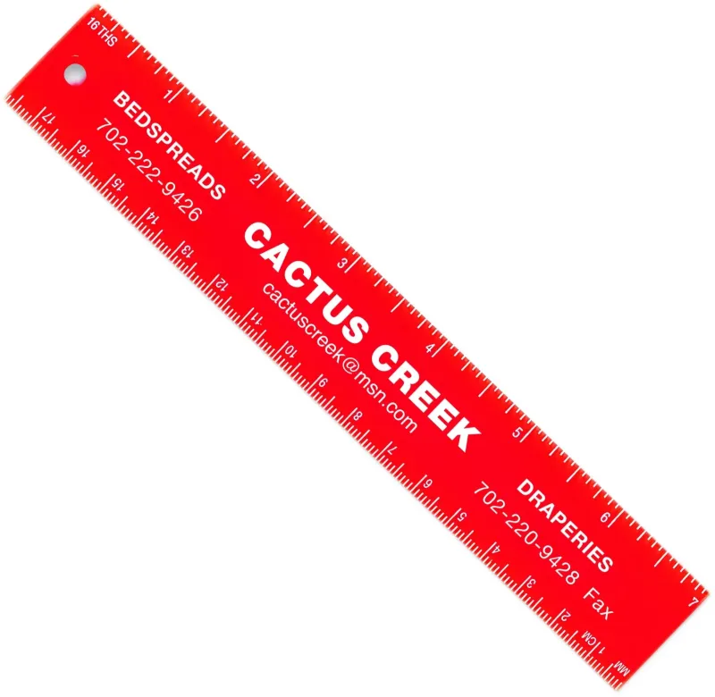 Personalized Plastic Ruler - 7-Inch — view 7