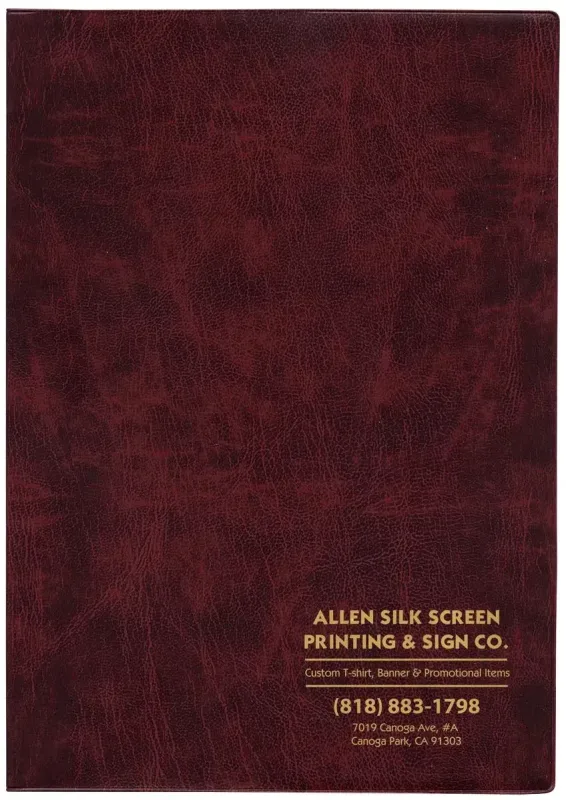 Personalized Executive Vinyl Cover Academic Planner - 7 x 10 — view 4