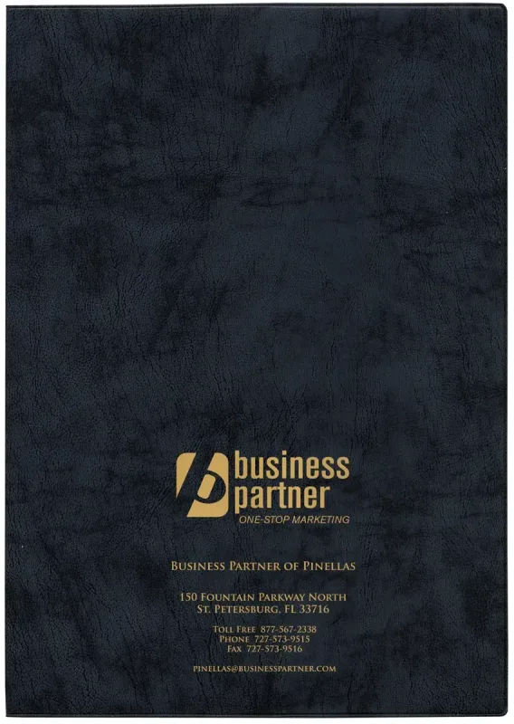 Personalized Executive Weekly Planner - 7 x 10 Vinyl Cover — view 3