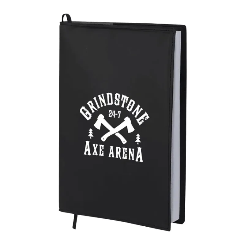 7” x 10” Mela Apple Leather Refillable Journal — view 9
