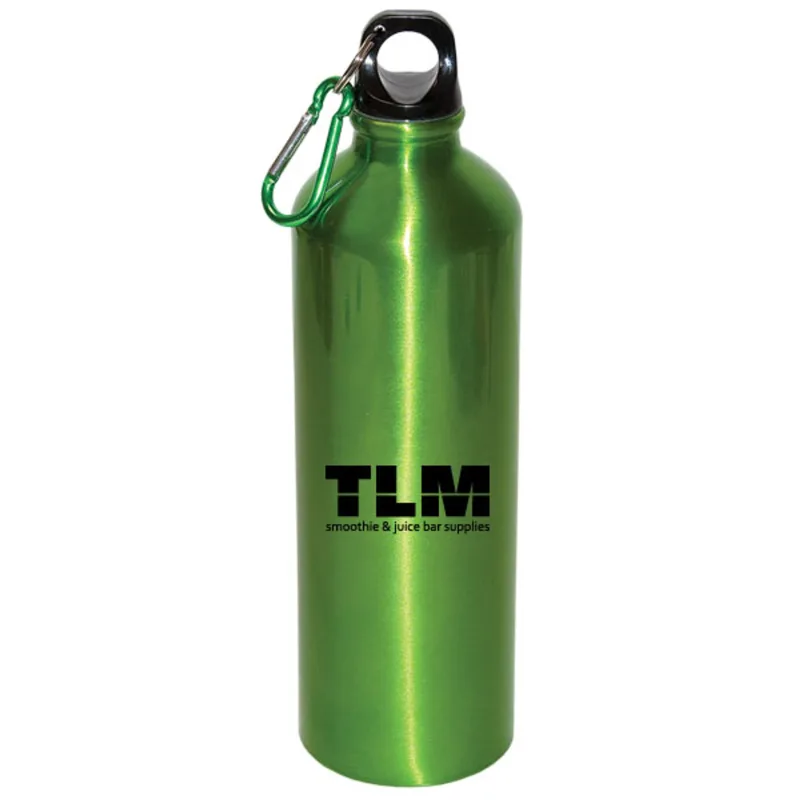750 Ml (25 Fl. Oz.) Aluminum Water Bottle With Carabiner — view 5