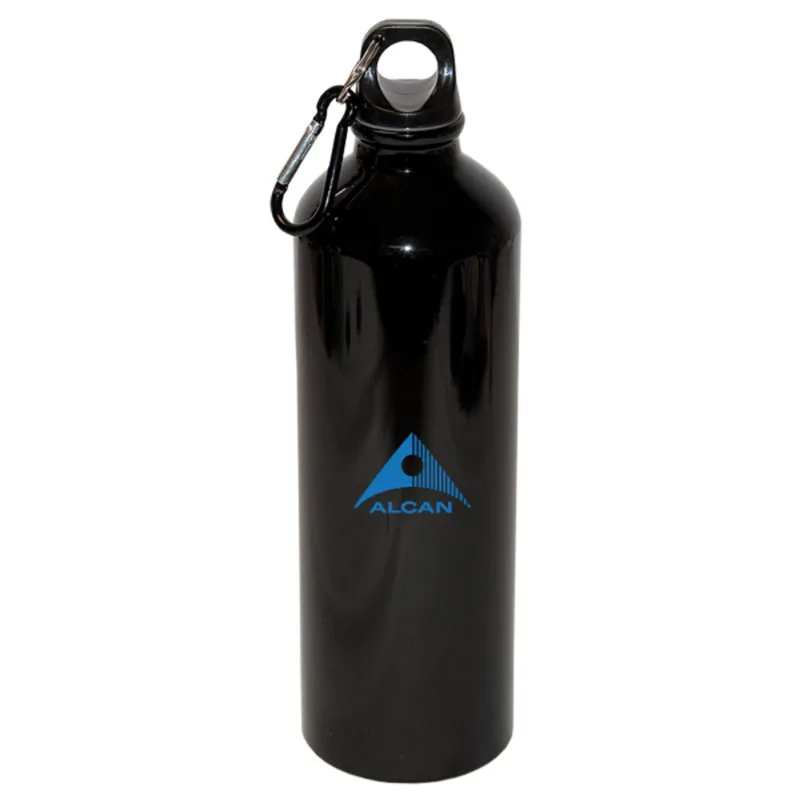 750 Ml (25 Fl. Oz.) Aluminum Water Bottle With Carabiner — view 6