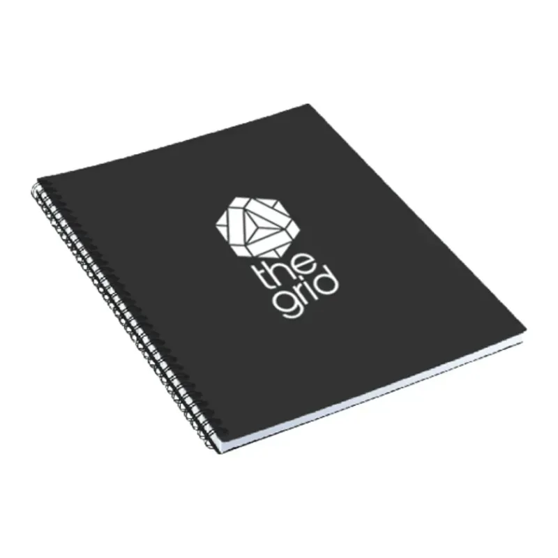 Custom Business Spiral Notebook (8.5" x 11", 80 Pages) — view 10