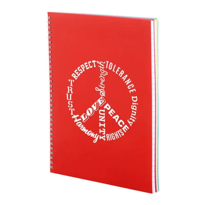 Custom FSC Mix Remark Notebook - 5 Subject (8.5" x 11") — view 8