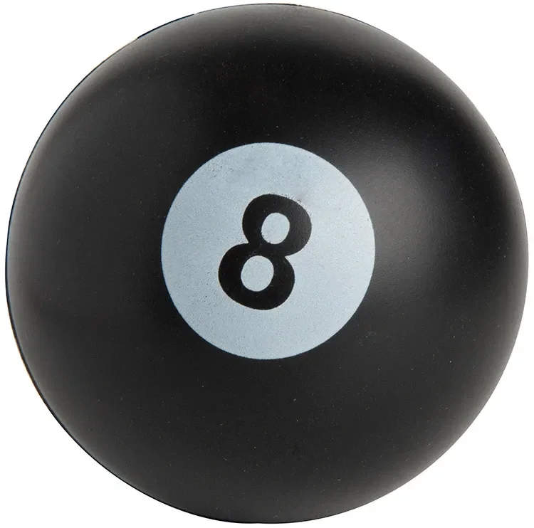 Logo 8-Ball Stress Reliever — view 3