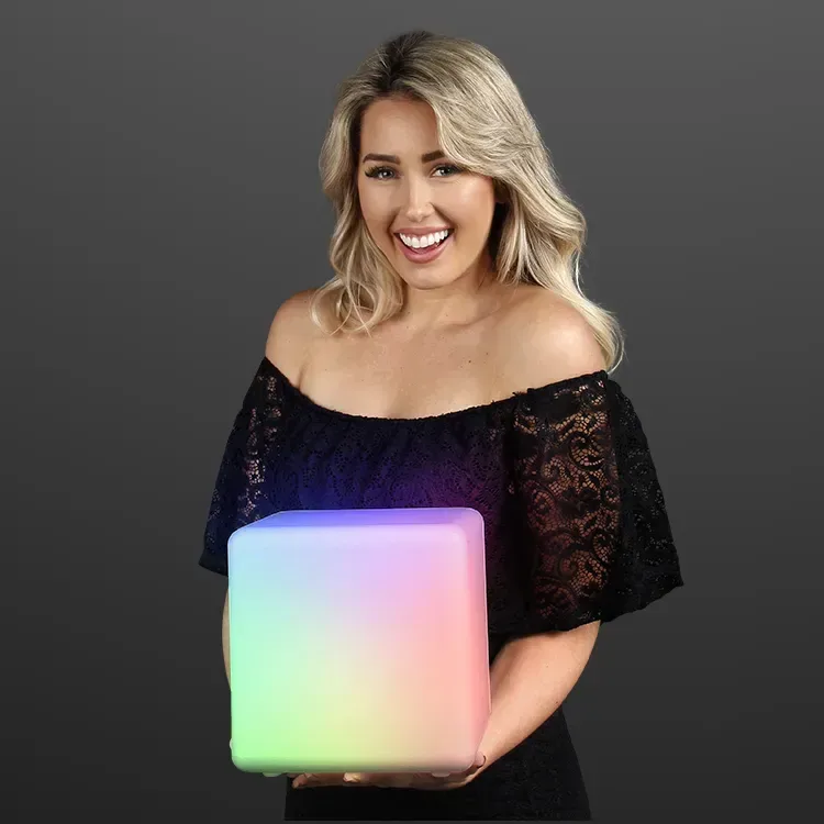 8" Deco Light Cube — view 3