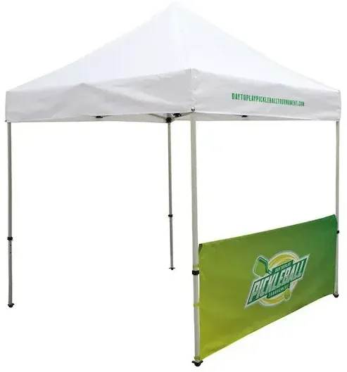 8' Deluxe Tent Half Wall Kit (Dye Sublimated, Single-Sided)