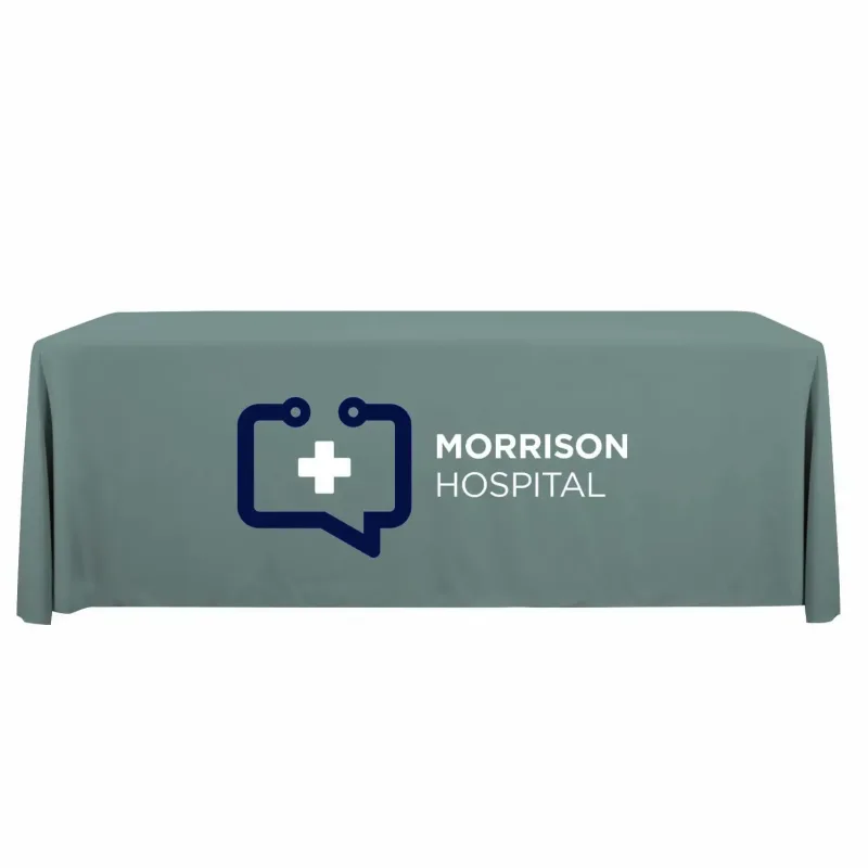 8' Economy Table Throw (Full-Color Front Only) — view 2