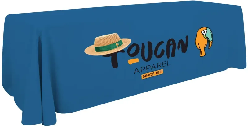 8' Economy Table Throw (Full-Color Front Only) — view 8