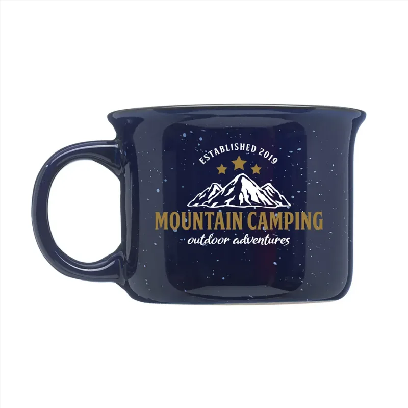 8 oz. Speckled Hearth Ceramic Mug w/ Full Color Imprint — view 10