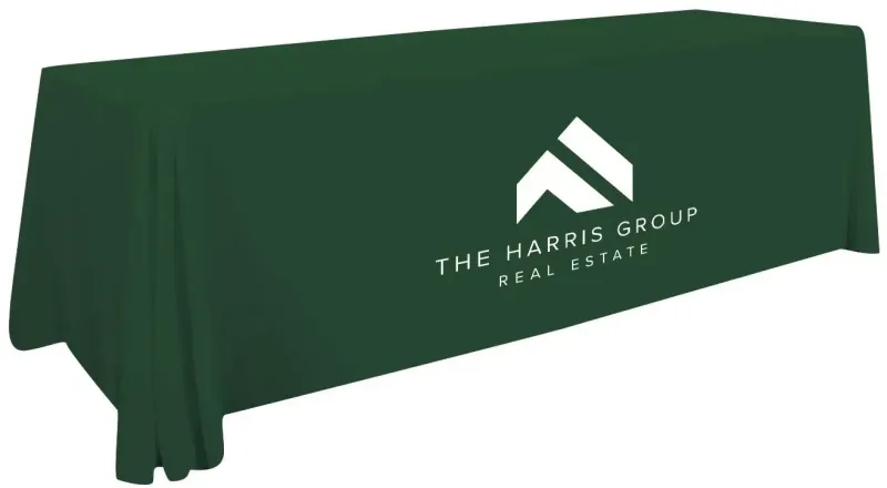 8' Value Lite Table Throw (White Imprint, One Location) — view 4