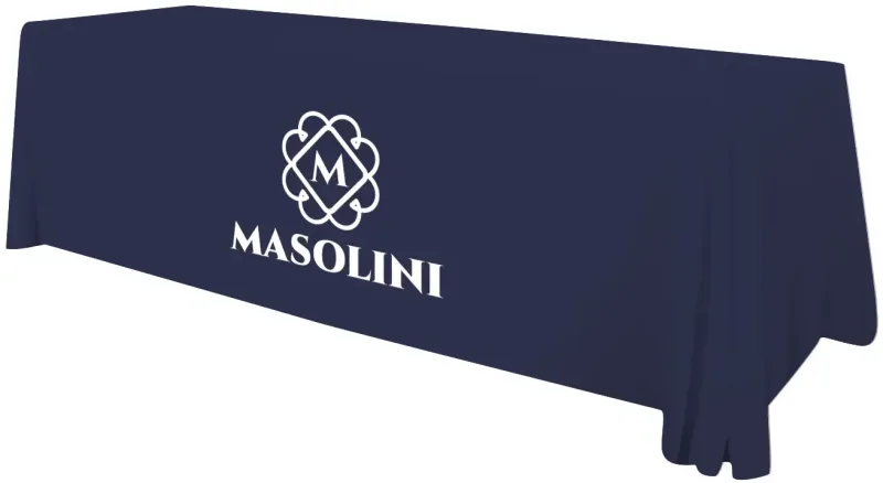 8' Value Lite Table Throw (White Imprint, One Location) — view 5