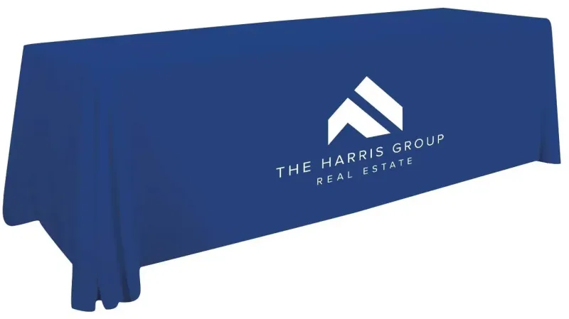 8' Value Lite Table Throw (White Imprint, One Location) — view 7
